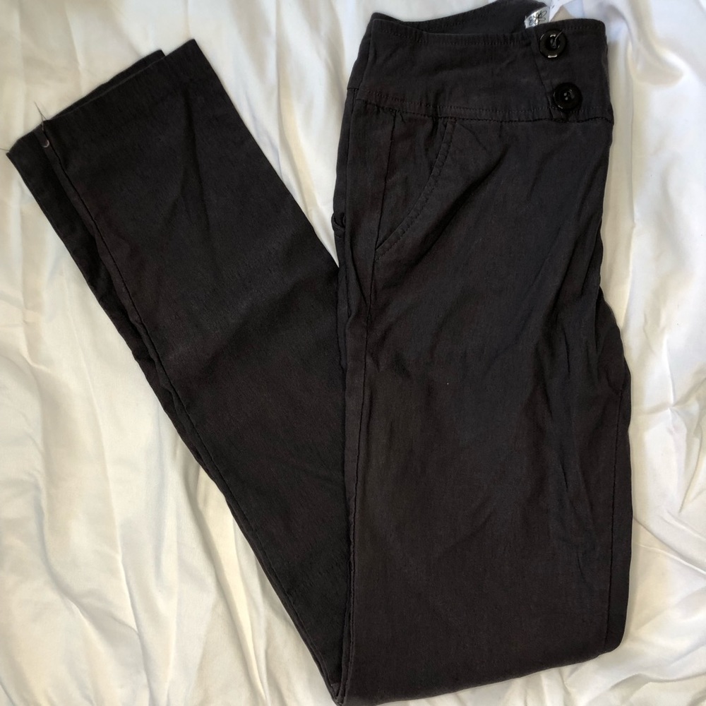 Gray slacks